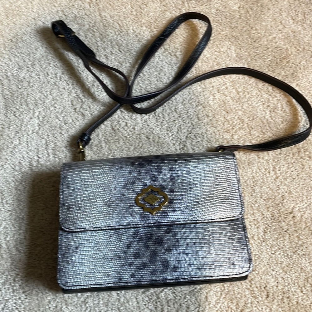 Oryany snake skin crossbody purse